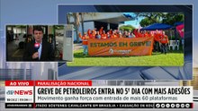 Greve na Petrobras: 5º dia tem adesão de 60 unidades