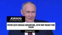 Putin says Russia advancing, Kyiv not ready for talks
