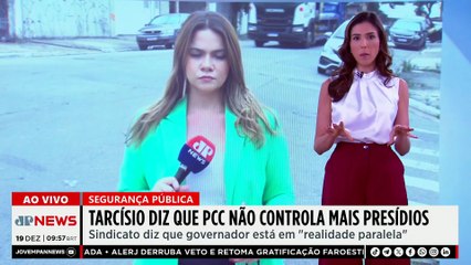 Tarcísio afirma que PCC não controla mais presídios