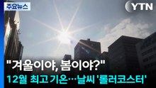 [날씨] "겨울이야, 봄이야?" 12월 중순 최고 기온...날씨 '롤러코스터' / YTN