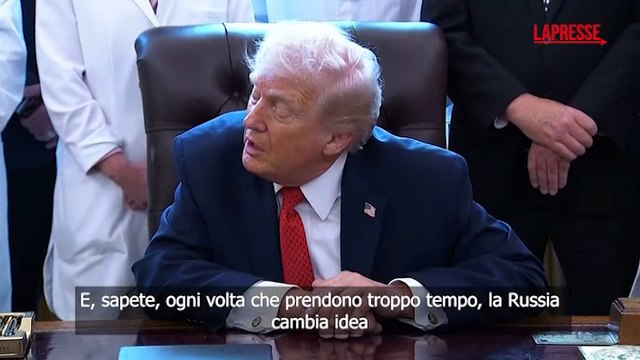 Ucraina, Trump: Sull'accordo di pace Kiev deve sbrigarsi, Mosca cambia idea in fretta