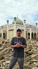 Kondisi Pondok Pesantren Darul Mukhlisin, Dusun Sejahtera, Desa Menanggini, Kabupaten Aceh Tamiang, Jumat (19/12/2025).