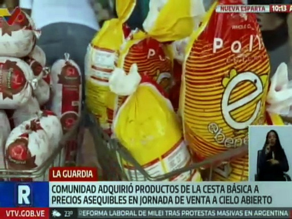 Nueva Esparta | Familias adquirieron productos a precios asequibles con la Feria del Campo Soberano