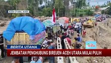 TNI Rampungkan Jembatan Bailey Bireuen-Aceh Utara, Berlaku Sistem Buka-Tutup | BERUT