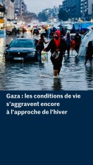 Gaza : les conditions de vie s’aggravent encore à l’approche de l’hiver
