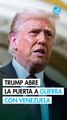 Trump no descarta conflicto armado con Venezuela y eleva la tensión internacional