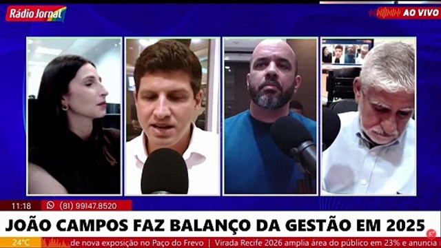 João Campos atribui acordo do Metrô do Recife à gestão Lula e diz que ofereceu apoio
