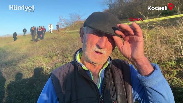 Kocaeli'de İHA düştü: Görgü tanığı konuştu