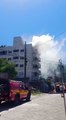 Imagens surpreendentes mostram incêndio em apartamento em São José