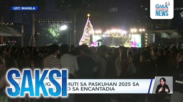 Ilang palamuti sa Paskuhan 2025 sa UST, inspired sa Encantadia | Saksi