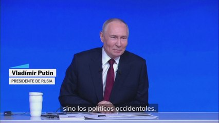 Putin dice que creer que Rusia planea atacar a Europa es un disparate