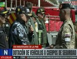 Vpdte. Sec. Cabello entregó dotación de vehículos a los distintos órganos de seguridad nacional
