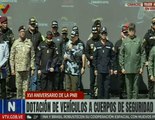 Vpdte. Sec. Diosdado Cabello hizo entrega de 300 unidades móviles a cuerpos de seguridad nacional