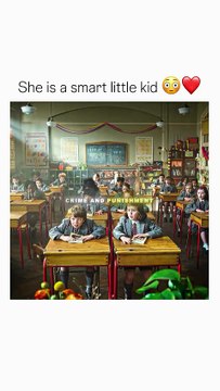 She is a Smart little kid😳❤️