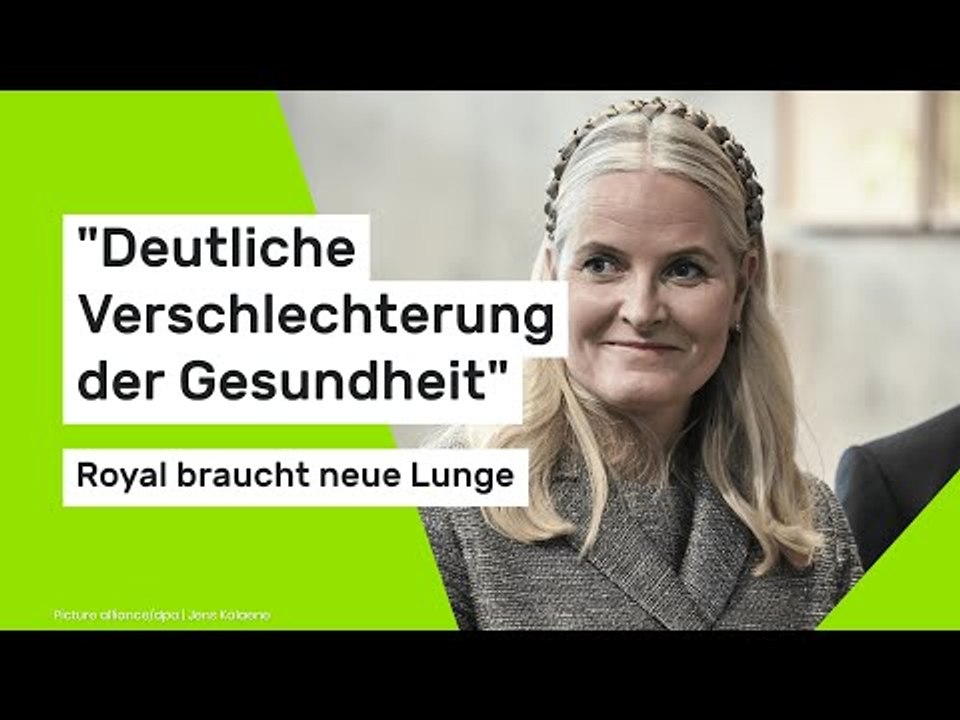 'Deutliche Verschlechterung der Gesundheit' - Royal braucht neue Lunge