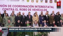 CdMx y Edomex acuerdan acciones para erradicar la extorsión