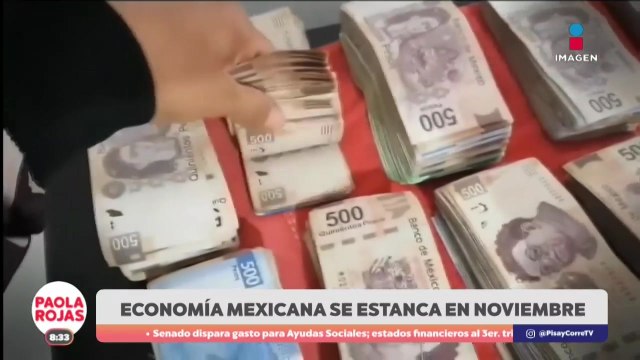 Sin crecimiento económico en noviembre, reporta INEGI | DPC con Paola Rojas