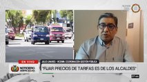 Viceministro Linares confirma reunión con transportistas en las próximas horas