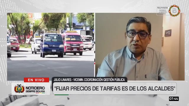 Viceministro Linares confirma reunión con transportistas en las próximas horas