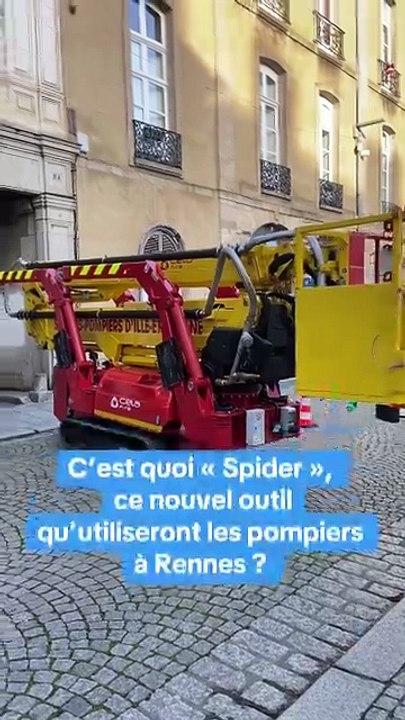 C'est quoi "Spider", ce nouvel outil qu'utiliseront bientôt les pompiers à Rennes ?