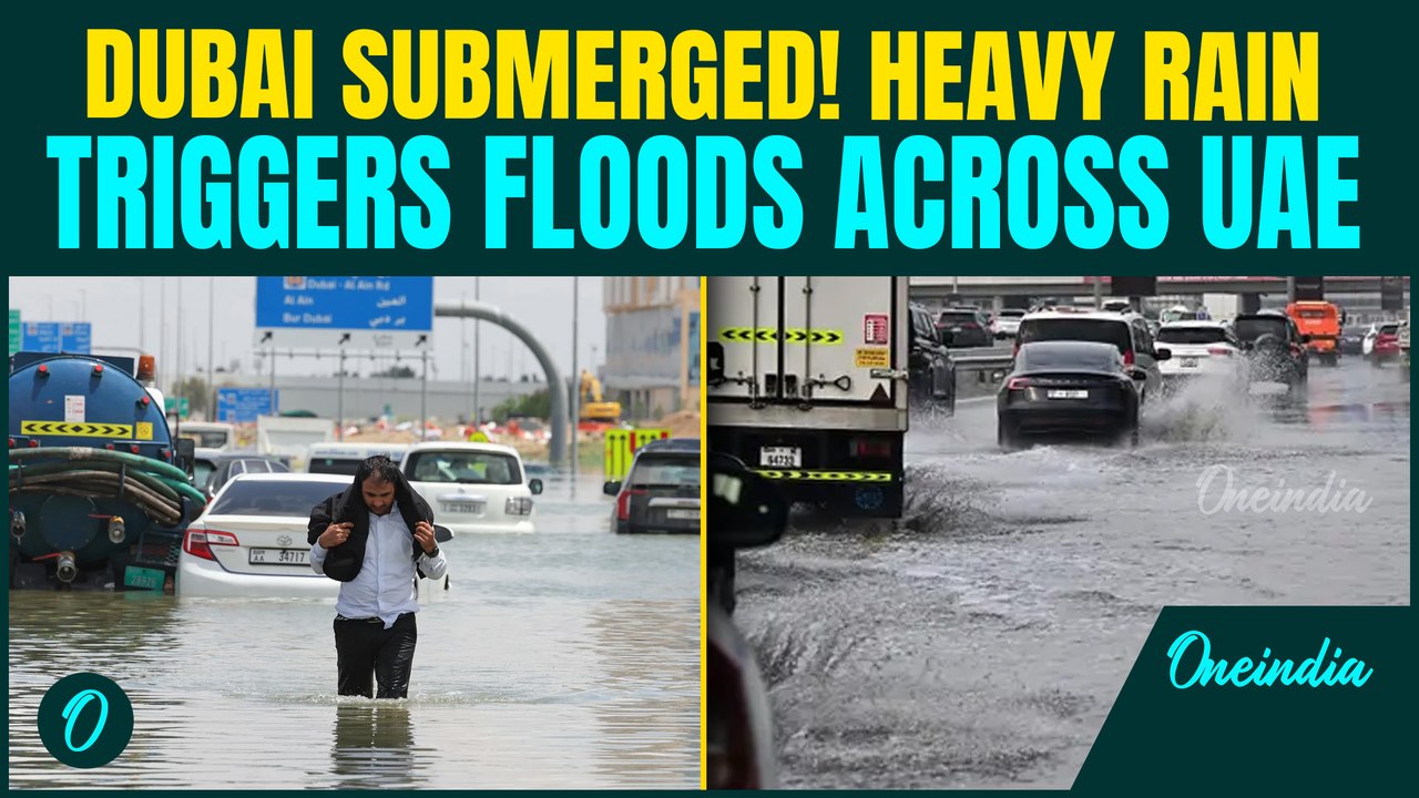 Dubai Floods BREAKING: Heavy Rain And Thunderstorms Hit UAE| SHOCKING VIDEOS Capture Devastation