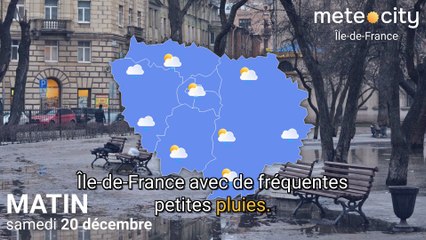 Bulletin météo Île-de-France du samedi 20 décembre 2025