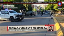 Jornada violenta en Sinaloa deja nueve muertos, entre ellos una mujer y un menor