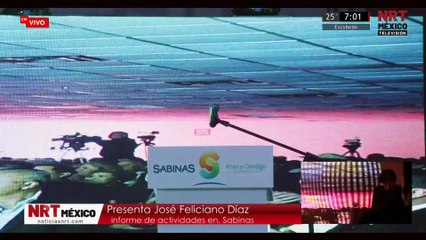PRIMER INFORME DE RESULTADOS DEL ALCALDE CHANO DÍAZ EN SABINAS