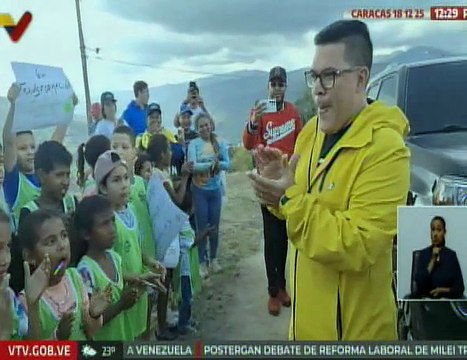 Programa de Faenas Comunales supervisa ejecución de obras en Caracas