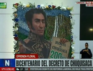 Vpdta. Rodríguez rememoró 200 años del Decreto de Chuquisaca que reivindica el legado ecológico