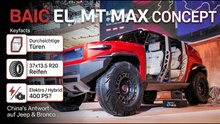Offroad-Style 2.0: BAIC ELMT Max zeigt’s dem Jeep Recon