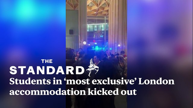 Residents of London’s ‘most exclusive’ student accommodation next to the Shard kicked out of building plagued by problems as huge water leak knocks out electricity