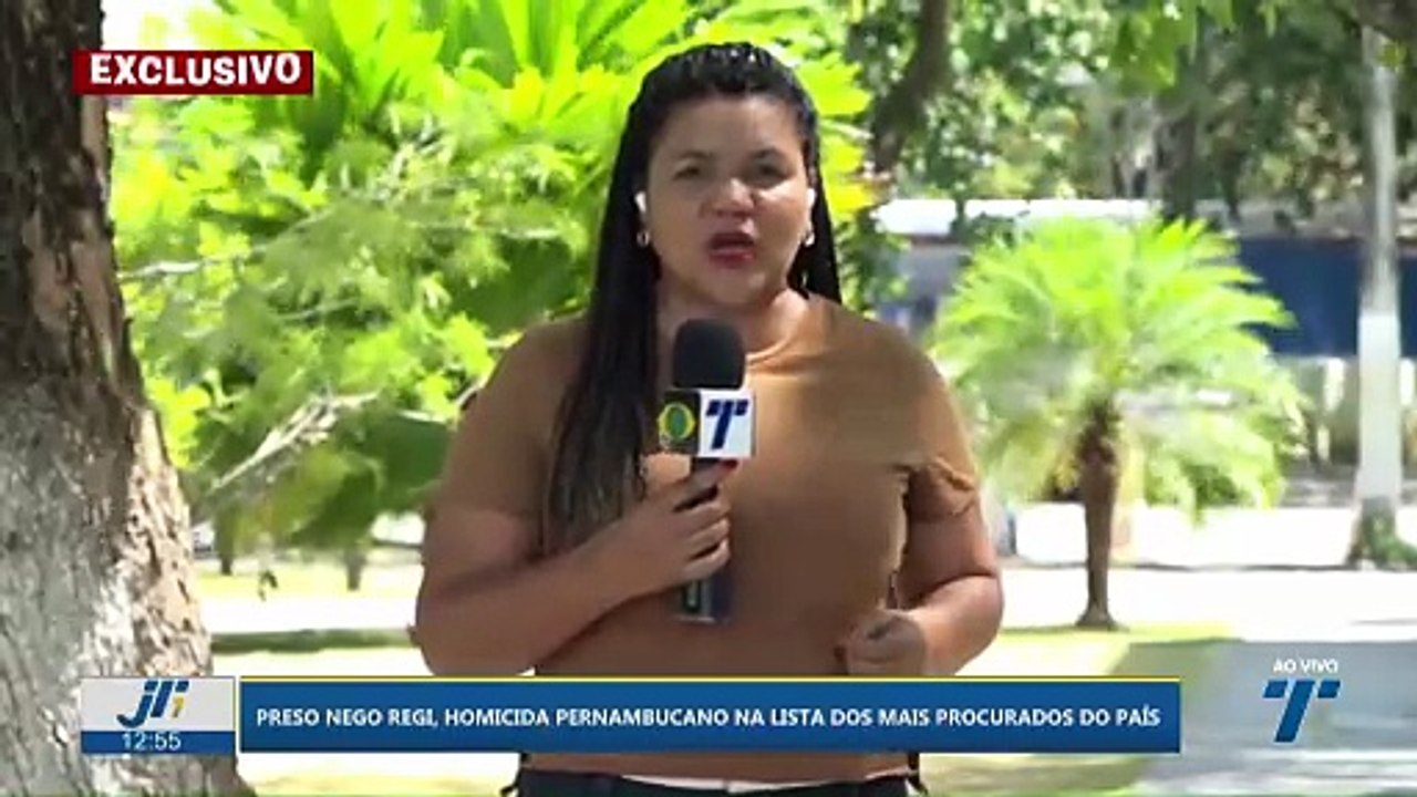 Preso Nego Regi, homicida Pernambucano na lista dos mais procurados do país