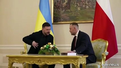 Zelensky: se Ucraina sconfitta, Russia inevitabilmente arriverà in Polonia