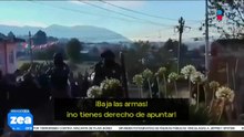 Se registra balacera entre elementos de la Guardia Nacional y talamontes de Xalatlaco