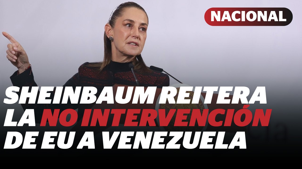 Sheinbaum reitera desacuerdo político con María Corina Machado: "No todo es género" | Reporte Indigo