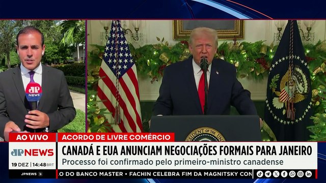 EUA e Canada anunciam negociações para revisar acordo de livre comércio | TEMPO REAL