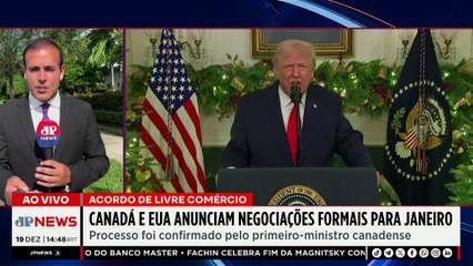 EUA e Canada anunciam negociações para revisar acordo de livre comércio | TEMPO REAL