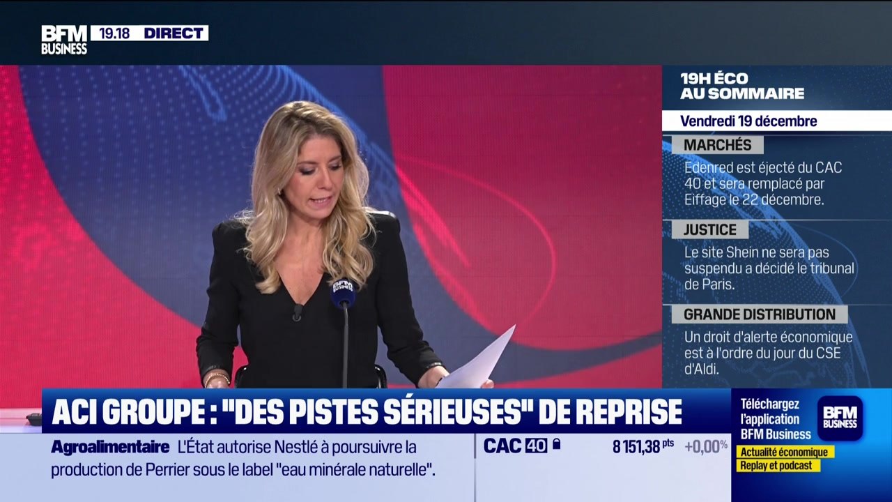Le 19h Eco - vendredi 19 décembre