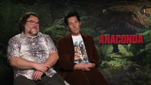 Anaconda's Jack Black & Paul Rudd talk their LONG friendship