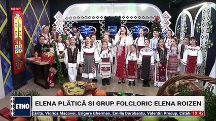 Elena Platica si Grupul folcloric „Elena Roizen” - Hai, romane, joaca bine (Seara romaneasca - ETNO TV - 08.12.2025)