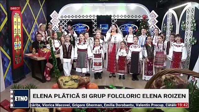 Elena Platica si Grupul folcloric „Elena Roizen” - Hai, romane, joaca bine (Seara romaneasca - ETNO TV - 08.12.2025)