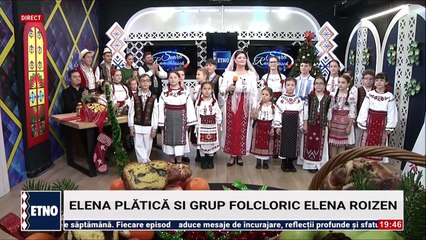 Elena Platica si Grupul folcloric „Elena Roizen” - Vantule, nebunule (Seara romaneasca - ETNO TV - 08.12.2025)