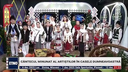 Elena Platica - Colaj dobrogean (Seara romaneasca - ETNO TV - 08.12.2025)