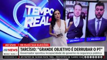 “Grande objetivo é derrubar o PT”, diz Tarcísio de Freitas de olho nas eleições | TEMPO REAL