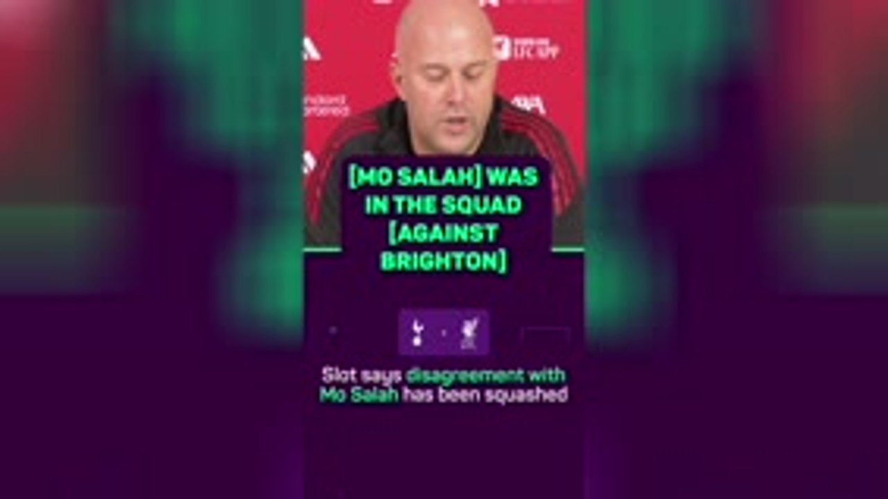 Slots squashes argument with Salah