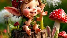 The Gnome Who Collects Forest Treasures 🌿 | Cute Fantasy