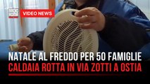 Natale al freddo per 50 famiglie a Ostia, palazzine Inps di via Zotti senza riscaldamento: “Caldaia rotta da aprile”