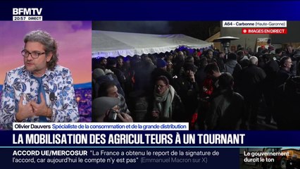Colère des agriculteurs: "La France agricole, ce n'est pas un petit sujet en Europe, on est un pays majeur", rappelle Olivier Dauvers, spécialiste de la consommation