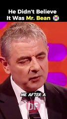 He Thought He Looked Like Mr Bean… 😭😂 #mrbean